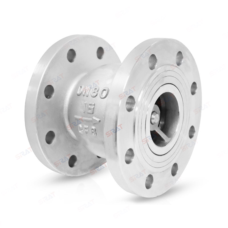Stainless steel soundproof check valve