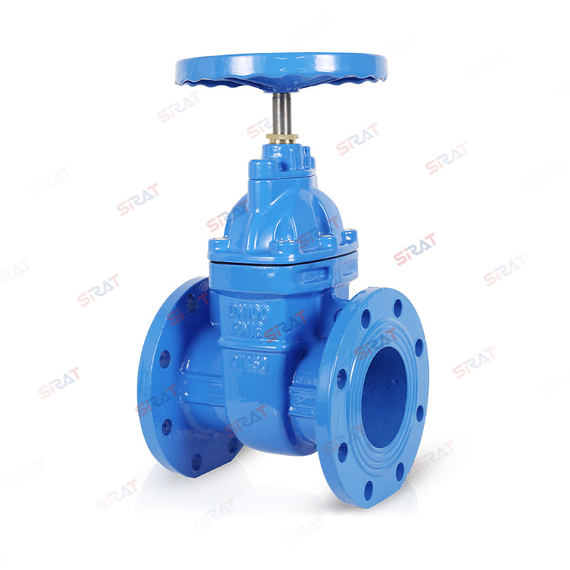 Copper core concealed stem gate valve