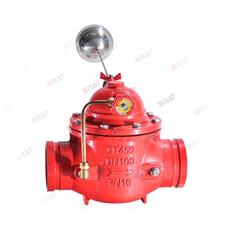 8100X groove float ball valve