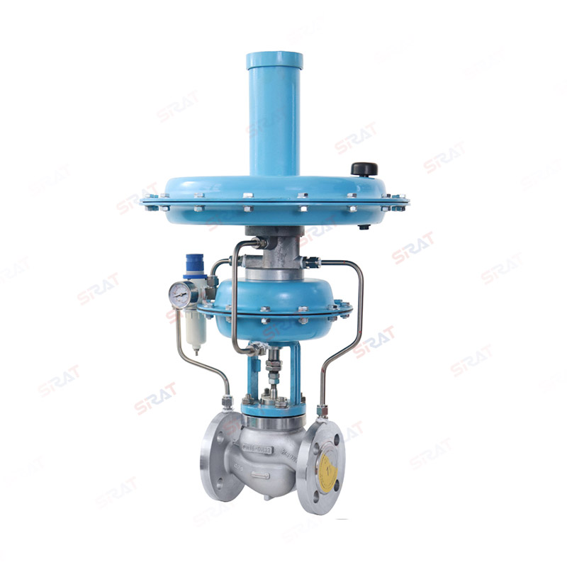 Self operated nitrogen supply valve